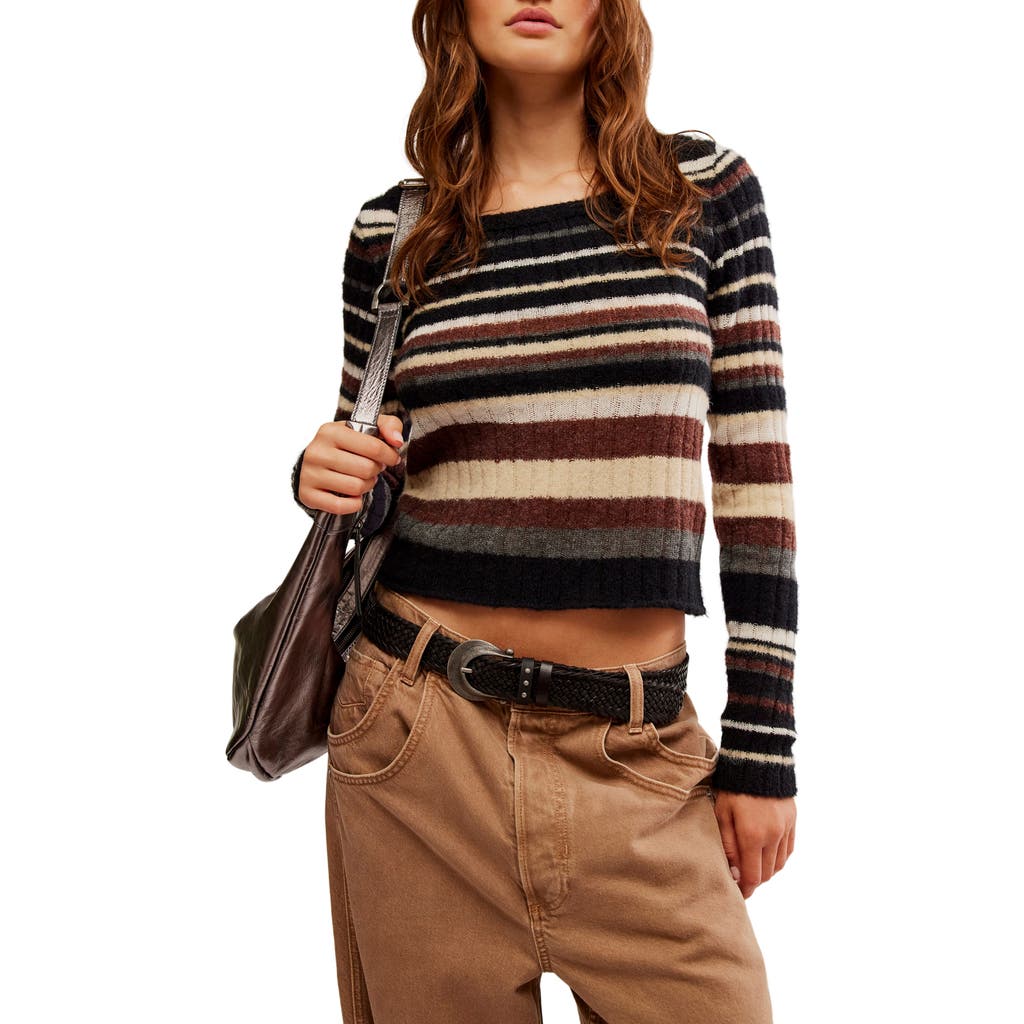 FREE PEOPLE FREE PEOPLE LUMEN STRIPE SWEATER