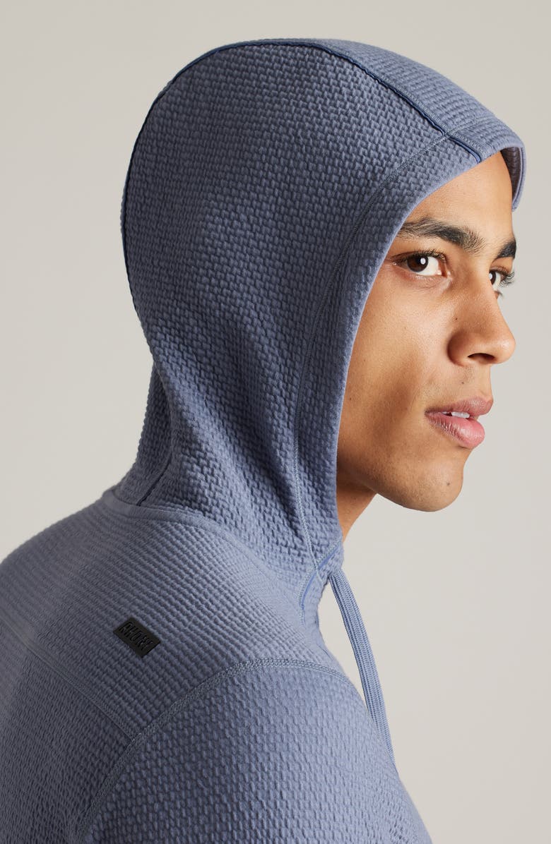 Rhone Tribeca Stretch Hoodie, Alternate, color, Folkstone Gray