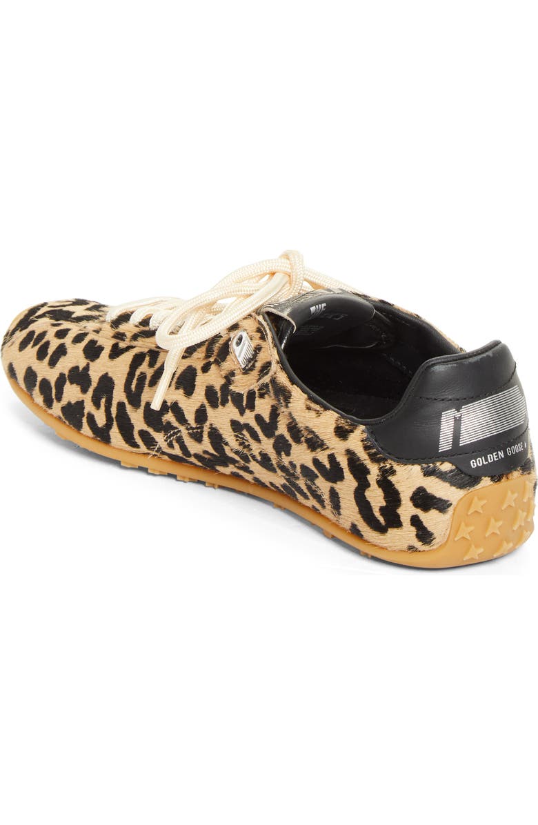 Golden Goose Marathon Speed Genuine Calf Hair Sneaker, Alternate, color, Brown And Black Leo/ Black