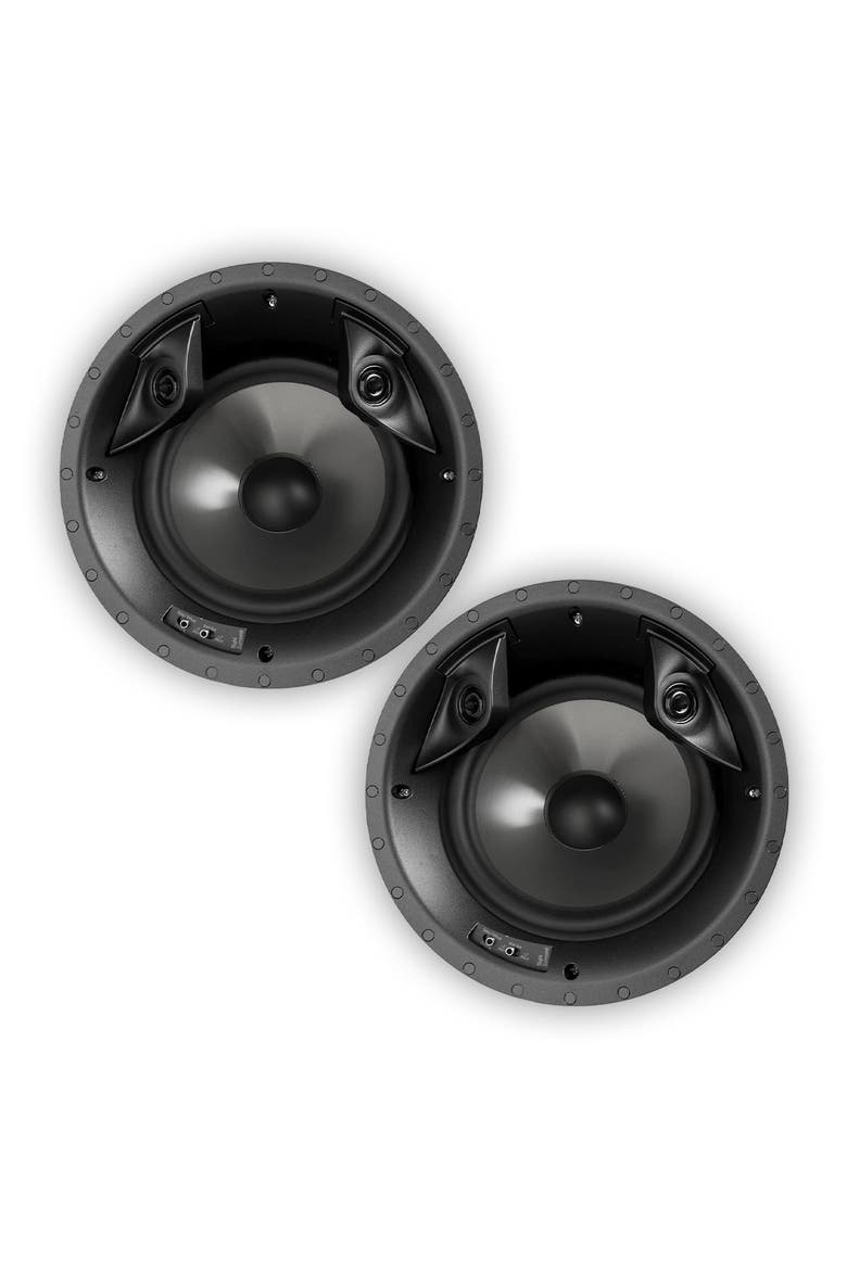 80F/X-RT Vanishing 8" In-Ceiling Speakers - Pair, Main, color, White