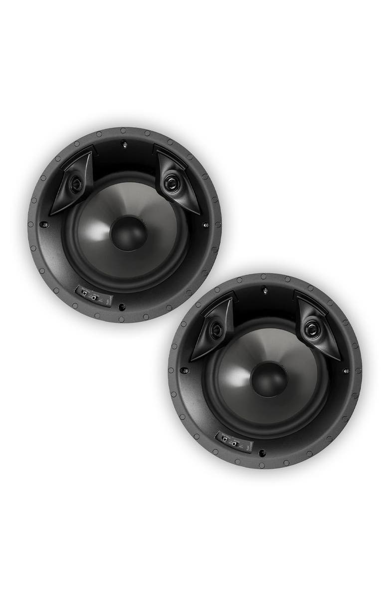 Polk Audio 80F/X-RT Vanishing 8" In-Ceiling Speakers - Pair, Main, color, White