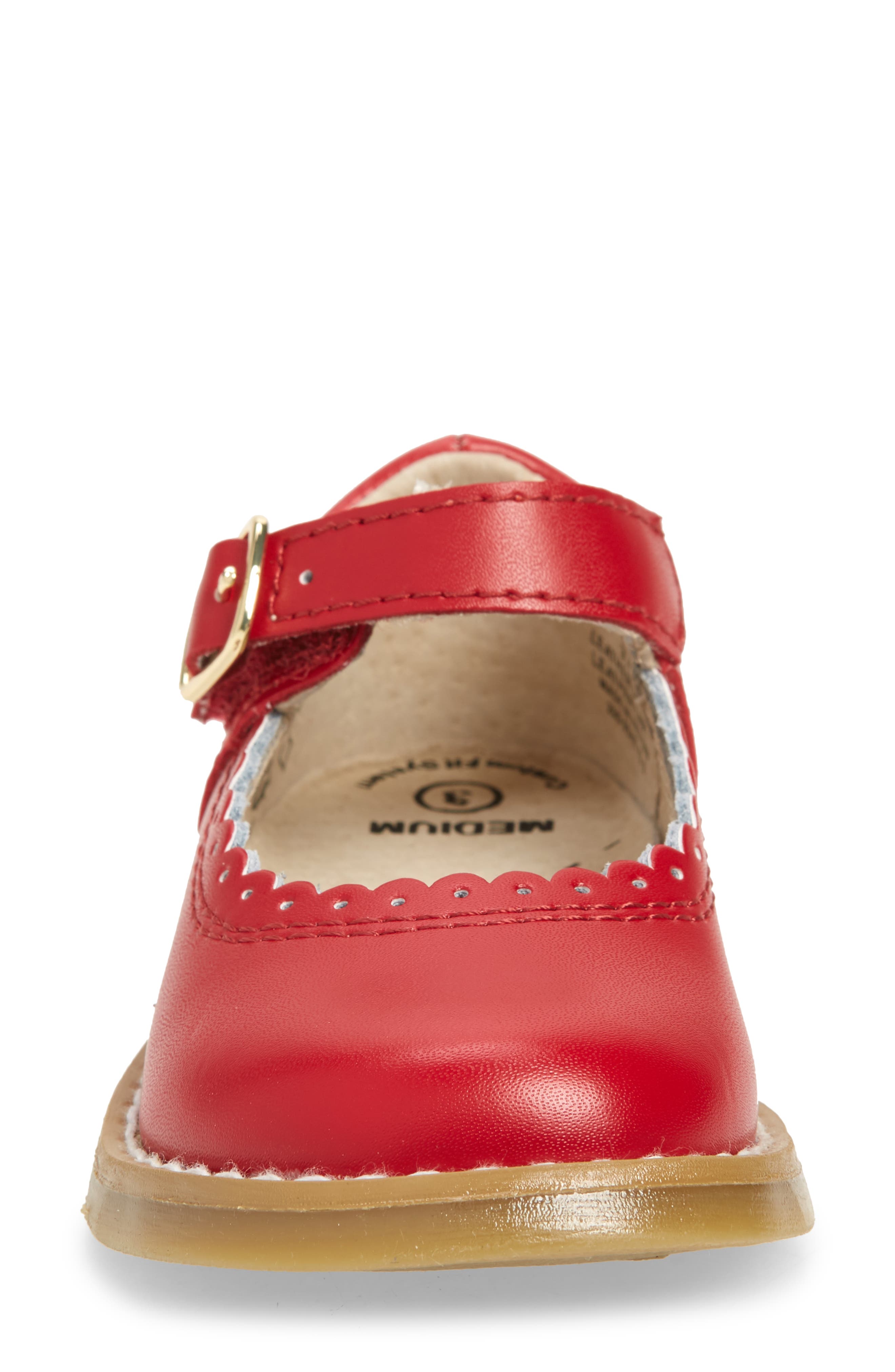 Allie Mary Jane, Alternate, color, APPLE RED