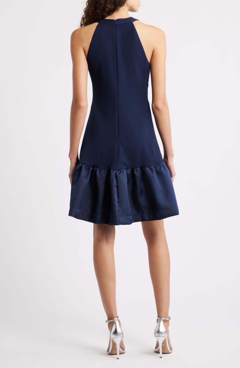 Eliza J Floral Ruffle Hem Sleeveless Dress, Alternate, color,