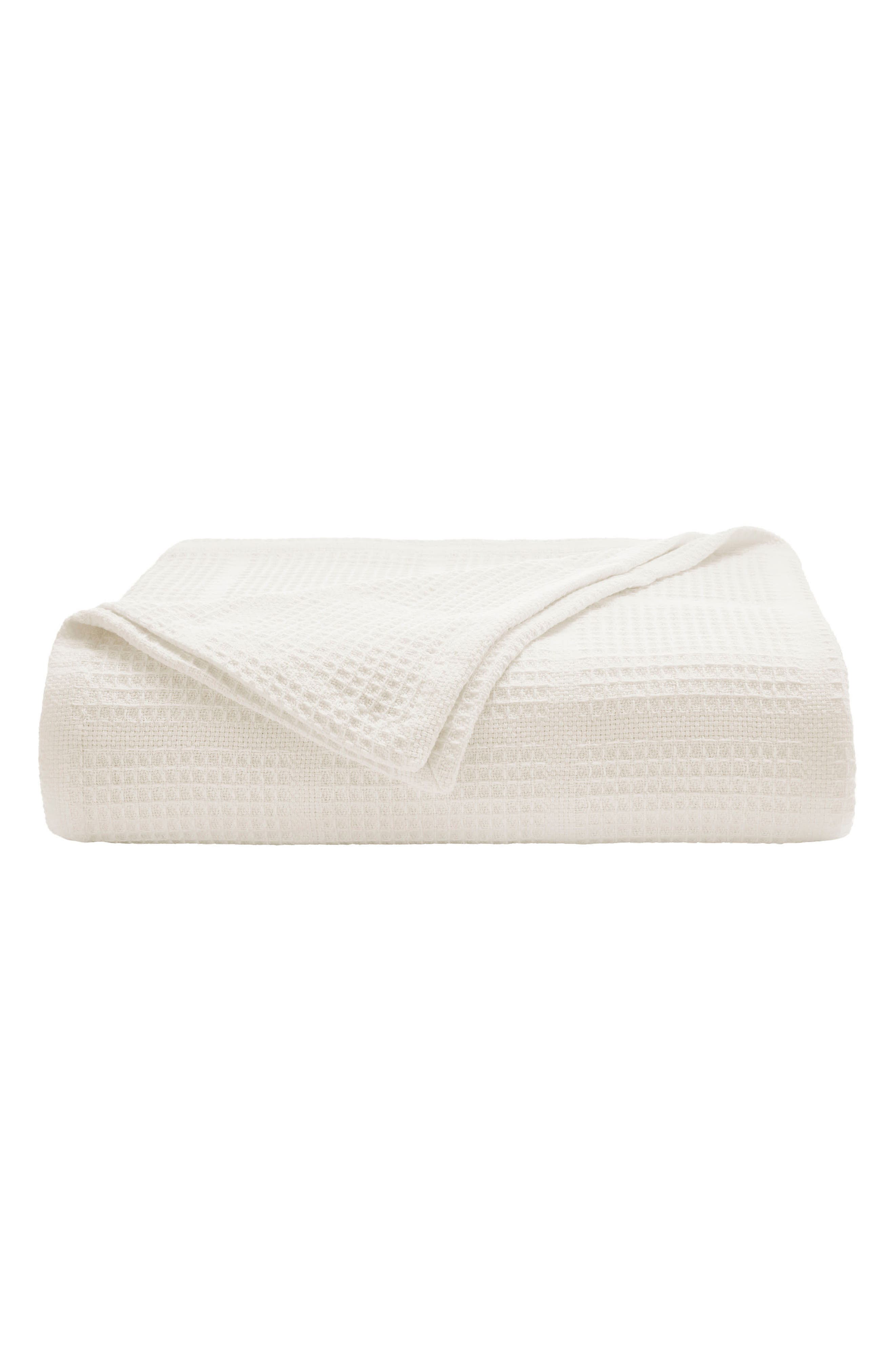 Kenneth Cole Essentials Waffle Knit Blanket