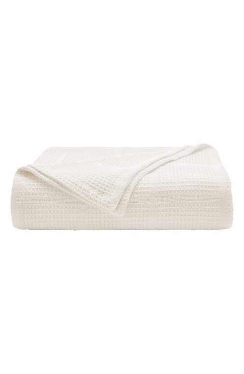 Essentials Waffle Knit Blanket