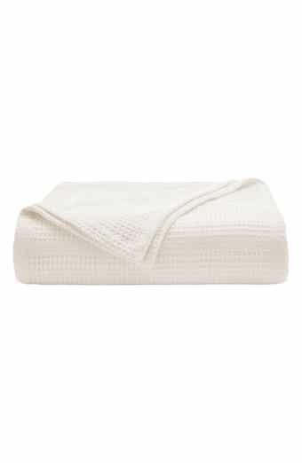 Kenneth Cole Essentials Waffle Knit Blanket