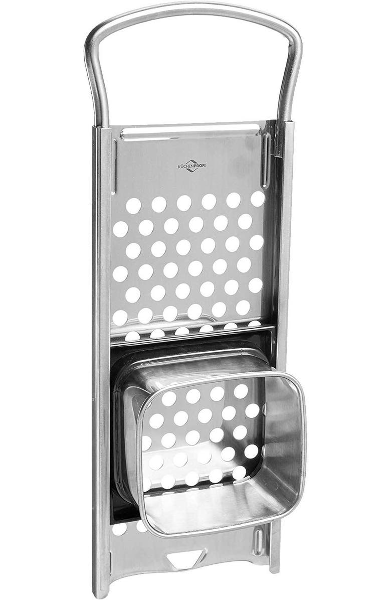 Kuchenprofi Spatzle Maker, Stainless Steel, 12-Inch x 4.5-Inch, Main, color, Silver