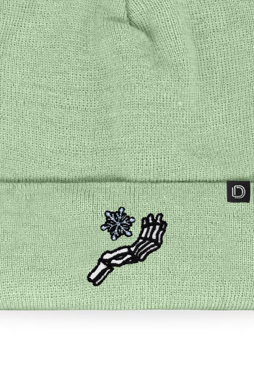 Dalix Chill Touch Beanie In Light Green