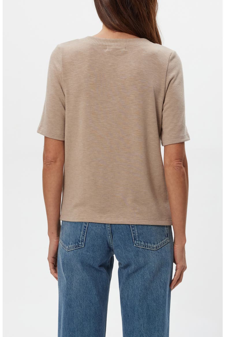 Matty V-Neck T-Top, Alternate, color, MACADAMIA