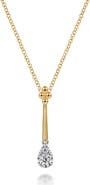 Gabriel & Co. 14k Gold Two Tone Pendant Necklace