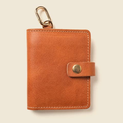 Wallet with Snap and Key Ring