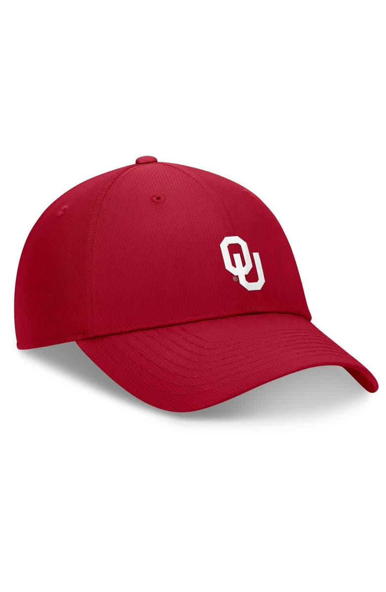 Jordan Brand Men's Jordan Brand Crimson Oklahoma Sooners 2024 On-Field Performance Adjustable Hat, Alternate, color, Crimson