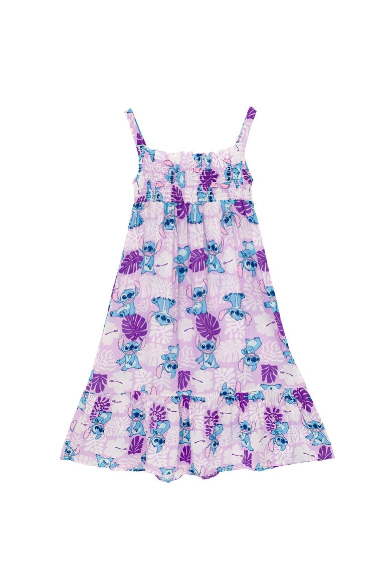 Maxi Strappy Dress, Main, color, Lilo & Stitch Purple