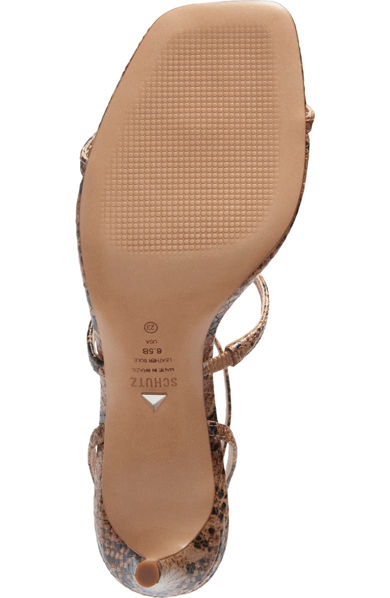 Schutz Ameena T-Strap Thong Sandal, Alternate, color,