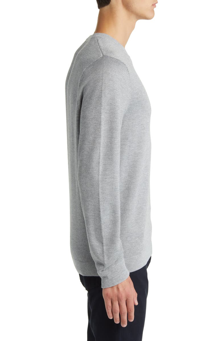 Nordstrom Bird's Eye Crewneck Sweater, Alternate, color,