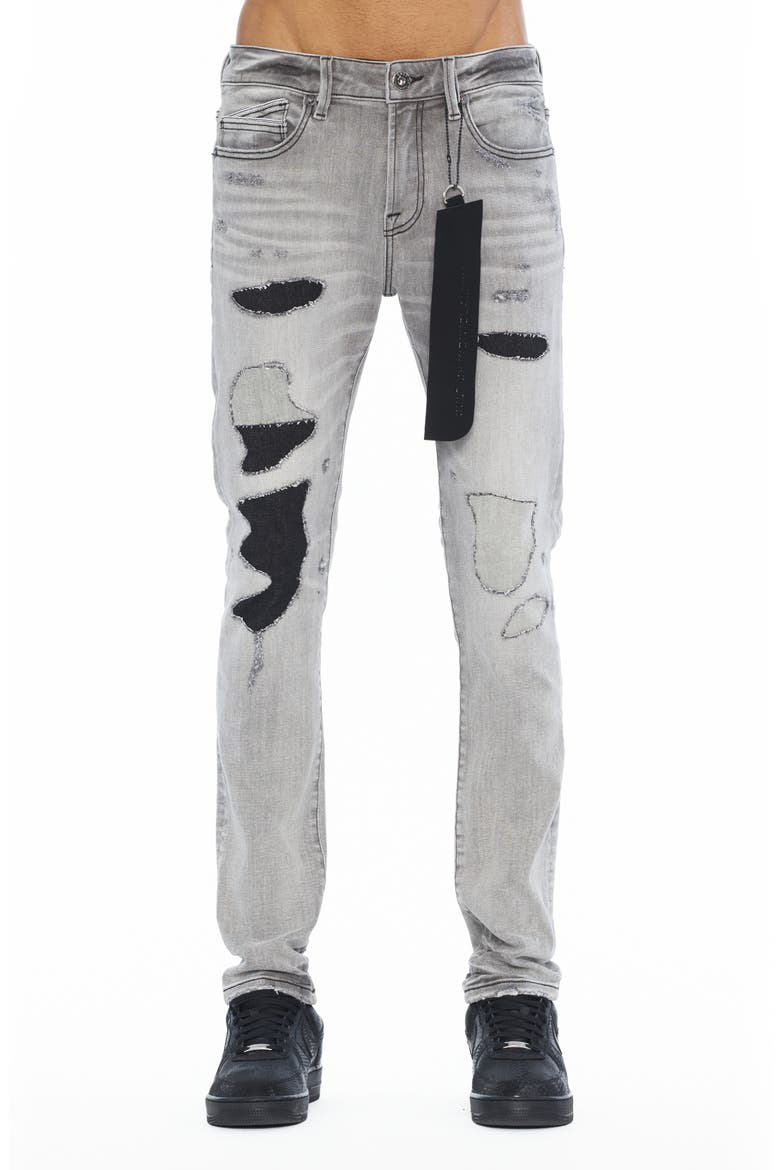 Punk 601 Super Skinny Jeans, Main, color, LUNAR