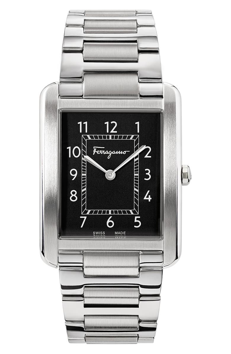 FERRAGAMO Salvatore Ferragamo Portrait Bracelet Watch, 31mm x 41mm, Main, color, 