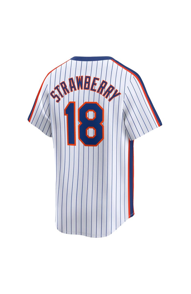 Nike Men's Nike Darryl Strawberry Navy New York Mets Throwback Cooperstown Limited Jersey, Alternate, color, Navy
