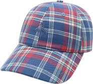 Brooks Brothers Plaid Baseball Cap