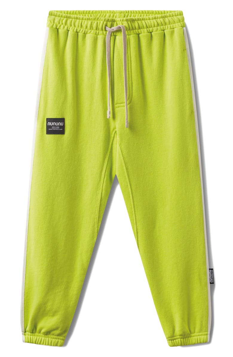 Nununu Kids' Champion Cotton Sweatpants, Main, color, Hot Lime