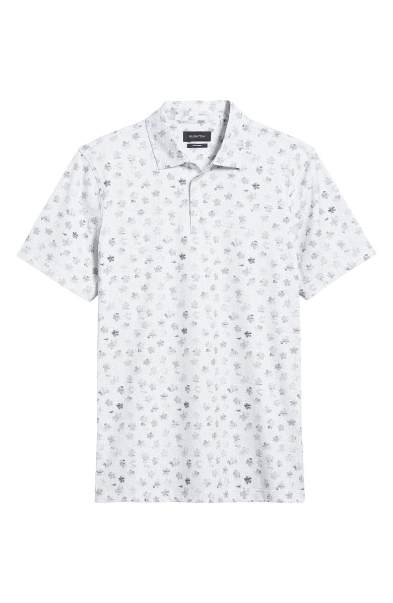 Bugatchi Victor OoohCotton<sup
®</sup
 Print Polo, Alternate, color, 