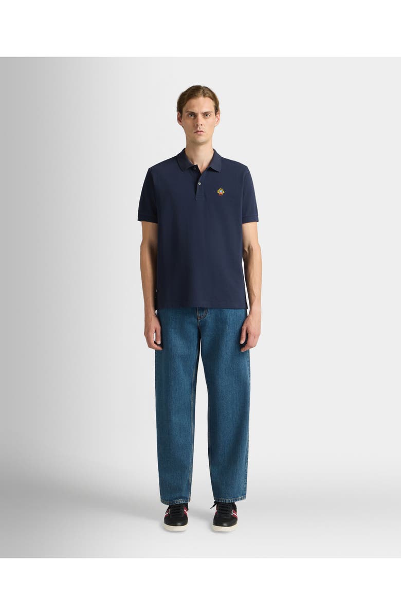 Bally Polo Shirt, Alternate, color, Blue