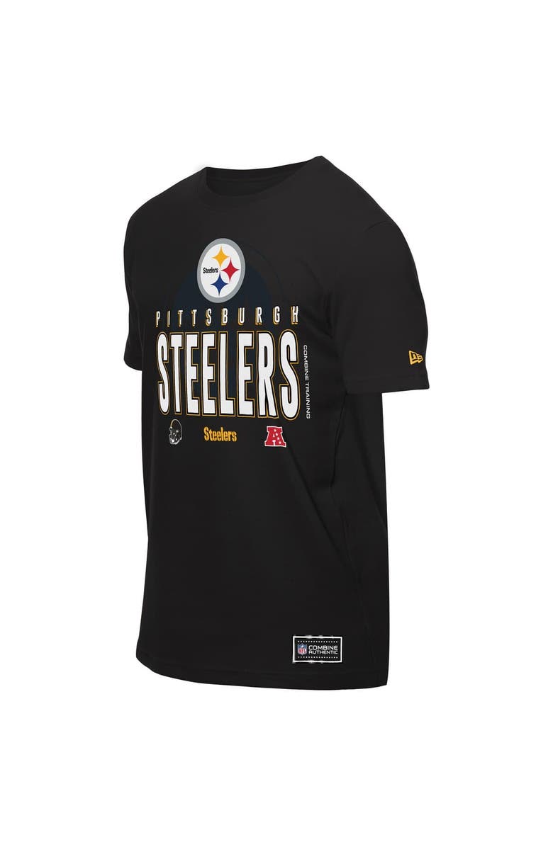 New Era Men's New Era  Black Pittsburgh Steelers 2025 NFL Training Camp T-Shirt, Alternate, color, 