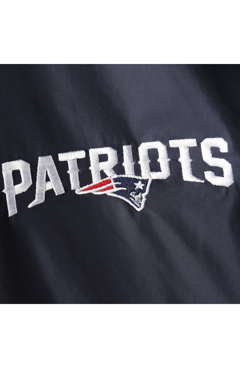 DUNBROOKE Men's Dunbrooke Navy New England Patriots Logo Legacy Stadium Full-Zip Jacket, Alternate, color, Navy