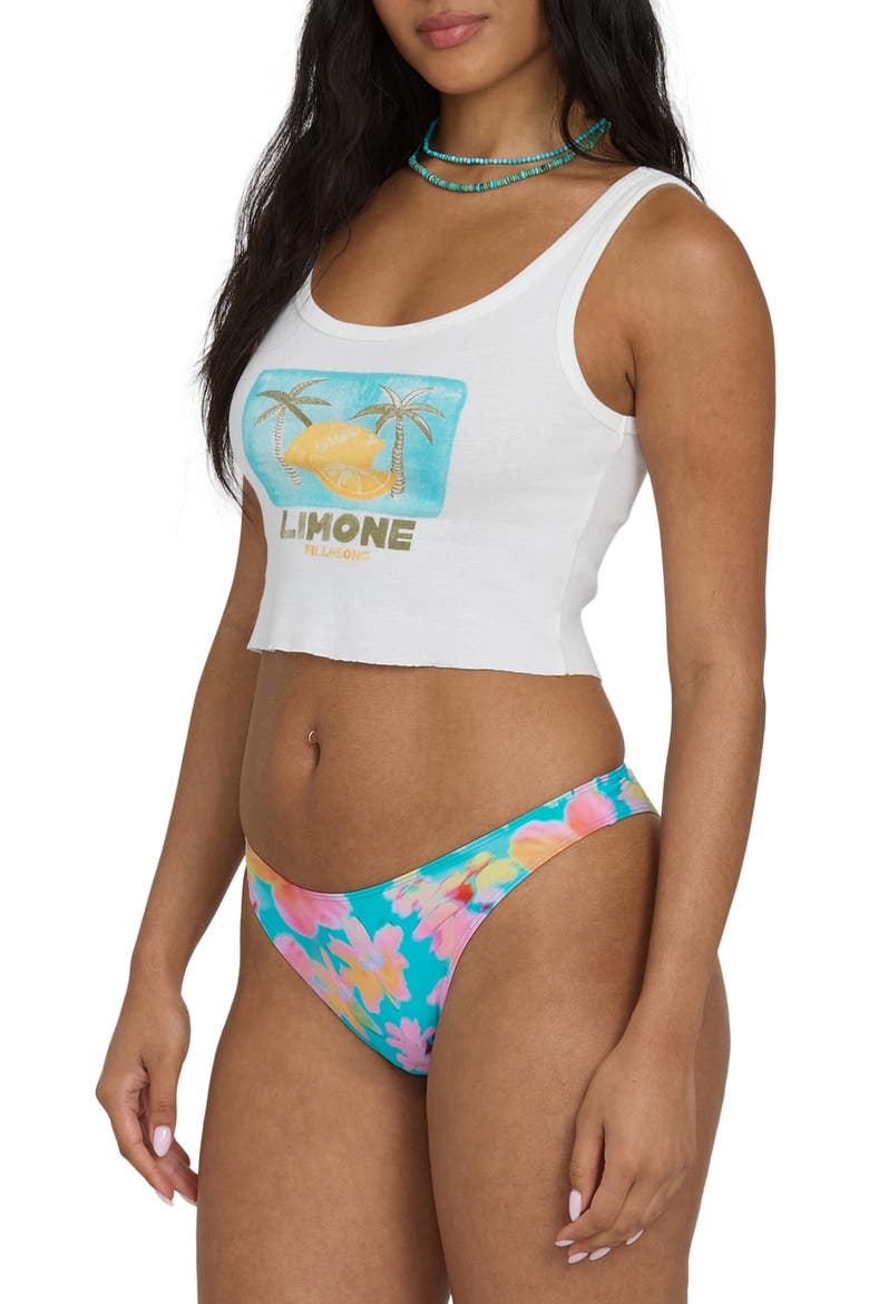 Summer Sweetness Graphic Scoop Neck Crop Tank Top, Alternate, color, SALT CRYSTAL