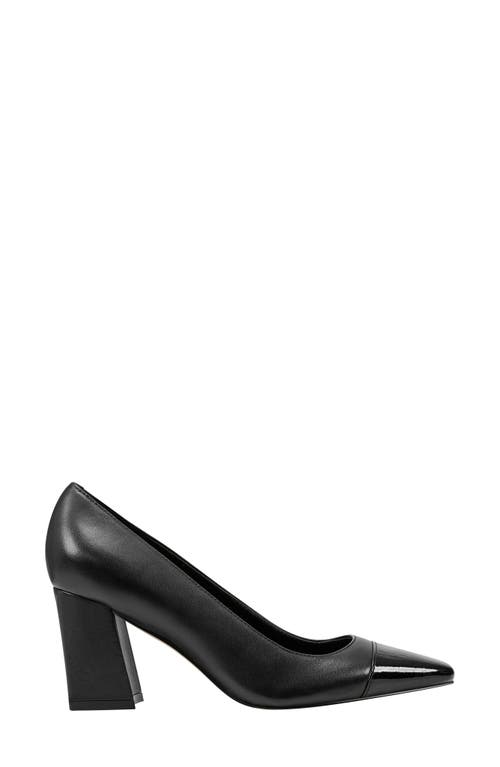 Marc Fisher Ltd Vernie Block Heel Pump In Black