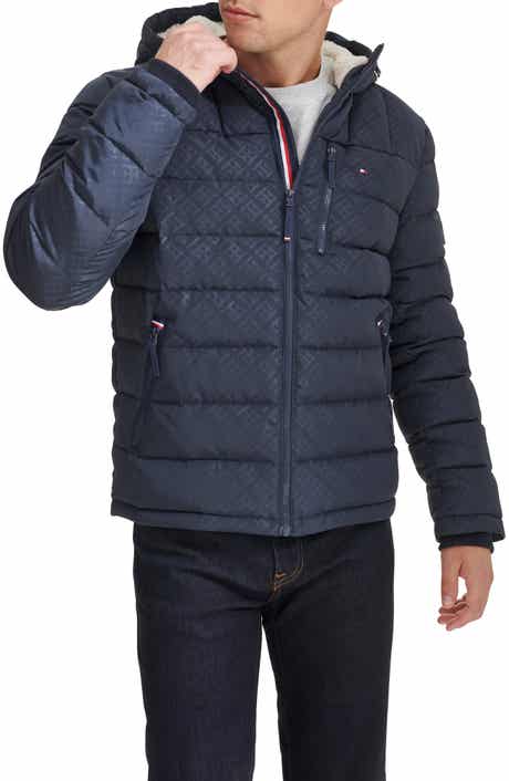 Fleece Lined Hooded Puffer Jacket