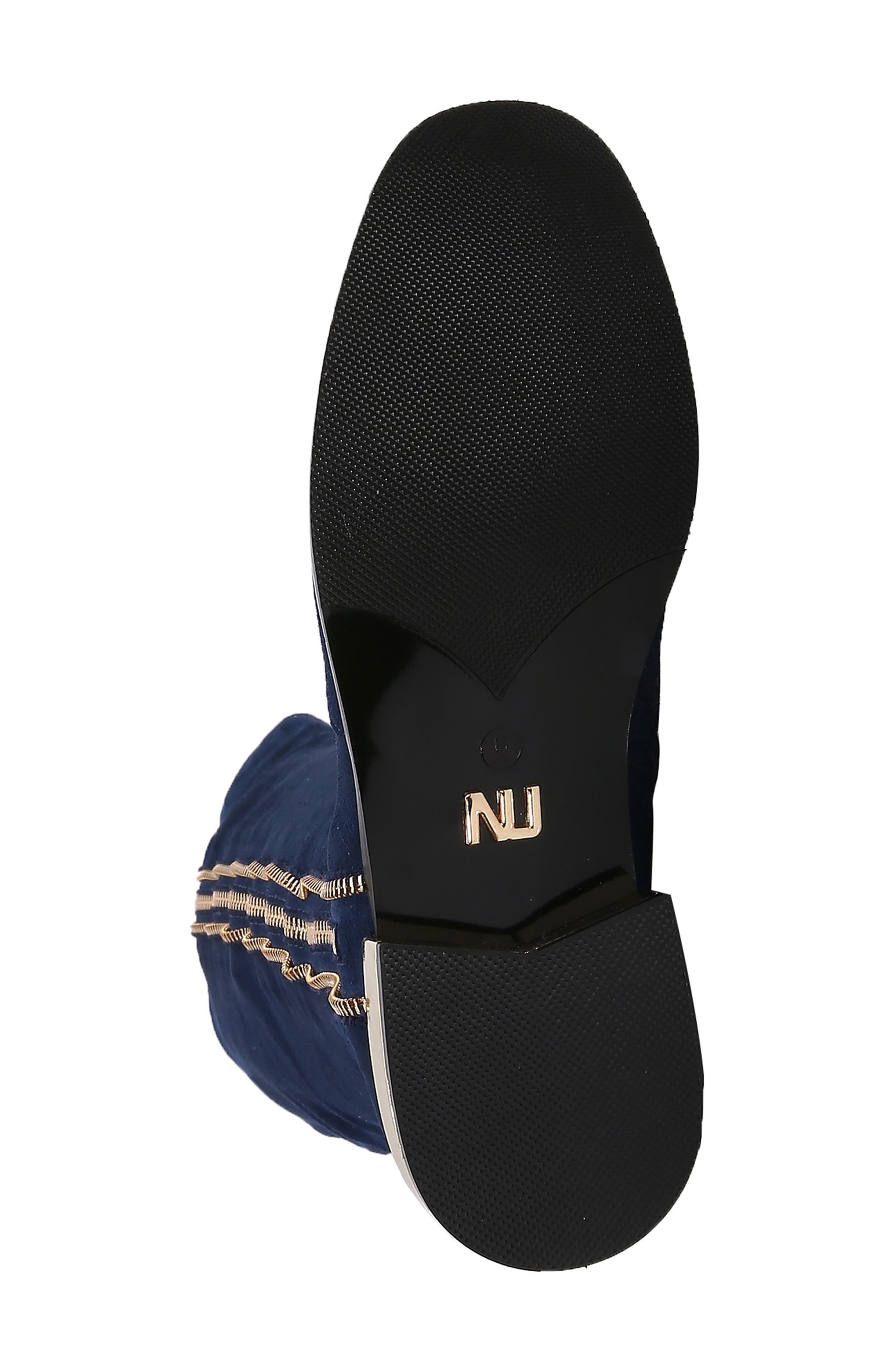 Majestic Knee High Boot, Alternate, color, NAVY