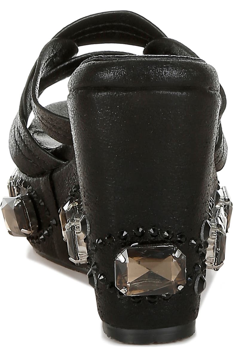 LONDON RAG Blistronic Platform Wedge Sandal, Alternate, color, Black