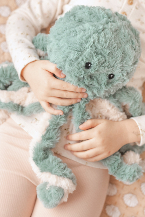 Mindful & Co Mindful And Co Kids Microwable And Weighted Plush Buddies In Burgundy