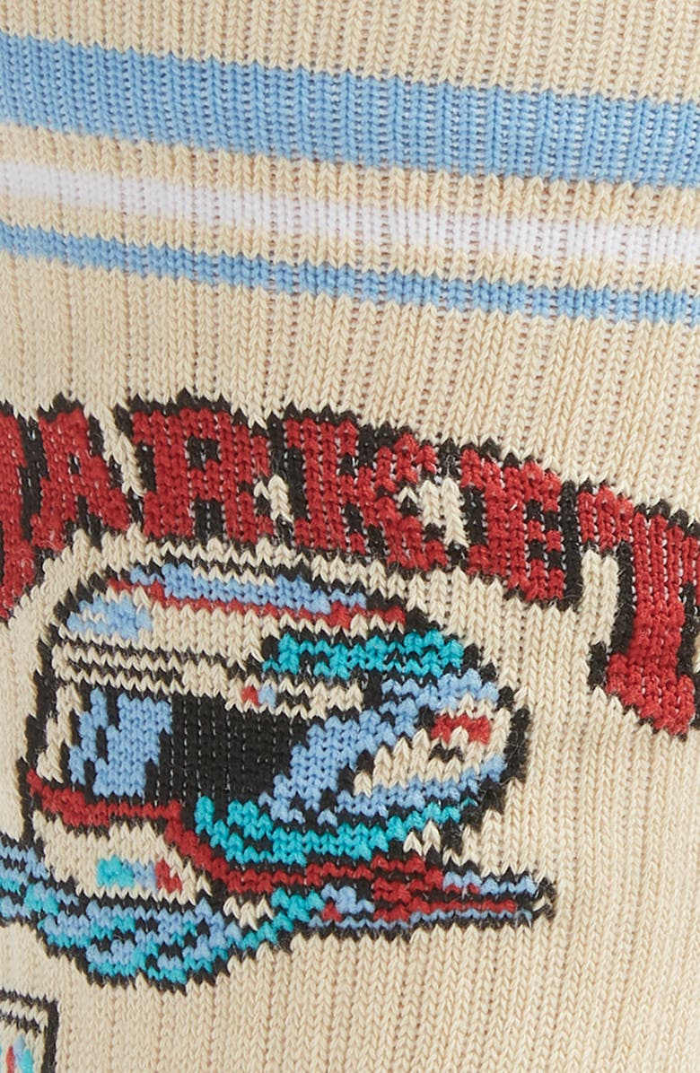 MARKET Helmet Crew Socks, Alternate, color, Cream