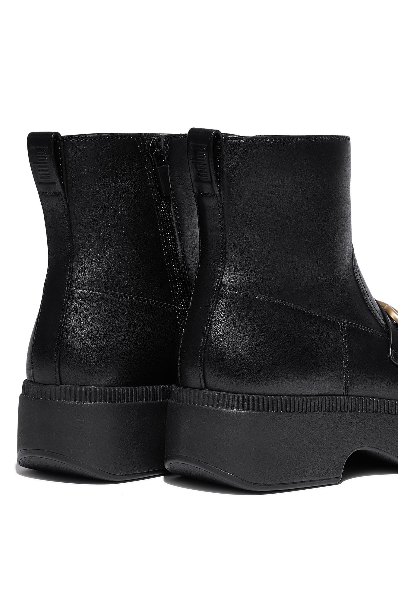 FitFlop F-Luma Chunky Snaffle Bit Platform Boot, Alternate, color, 