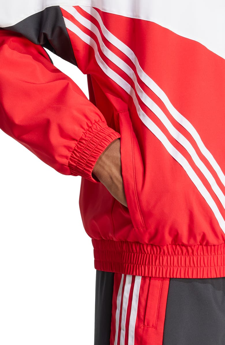 adidas Warm Up Track Jacket, Alternate, color, Better Scarlet