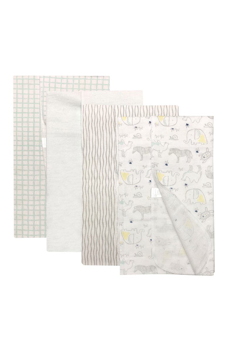 MODERN BABY Receiving Blankets - Pack of 4, Main, color,