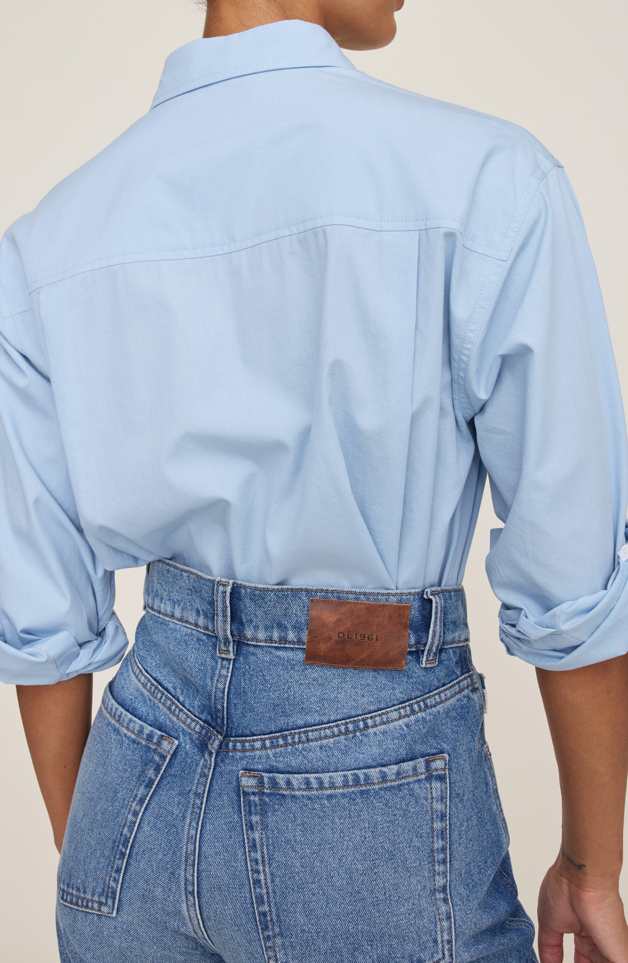 Faye Oversize Button-Up Shirt - image 2