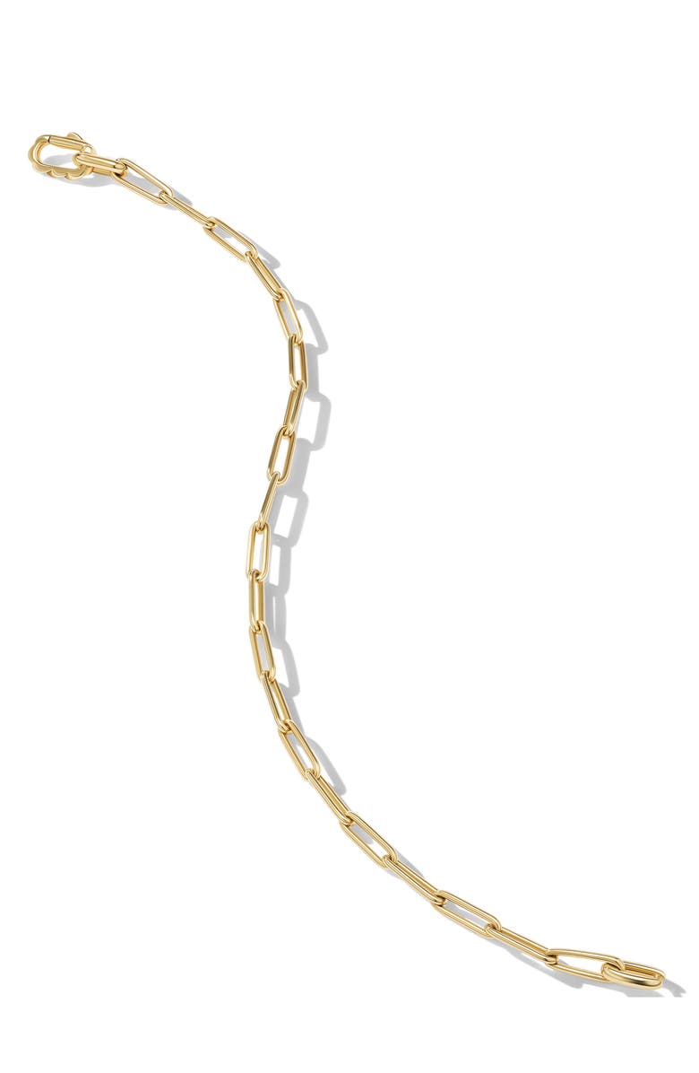 David Yurman Chain Link Bracelet in 18K Yellow Gold, Alternate, color, 