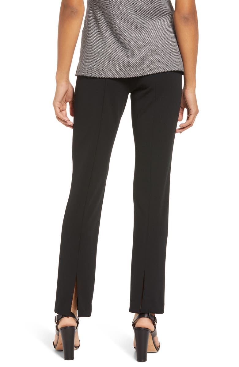 Ming Wang Heritage Fit Pull-On Crepe Pants, Alternate, color, 