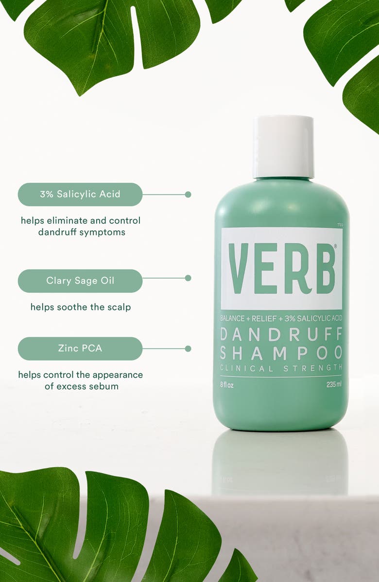 Verb Dandruff Shampoo, Alternate, color, 