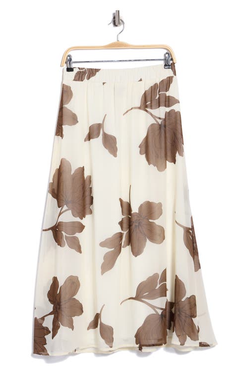 Floral Print Maxi Skirt