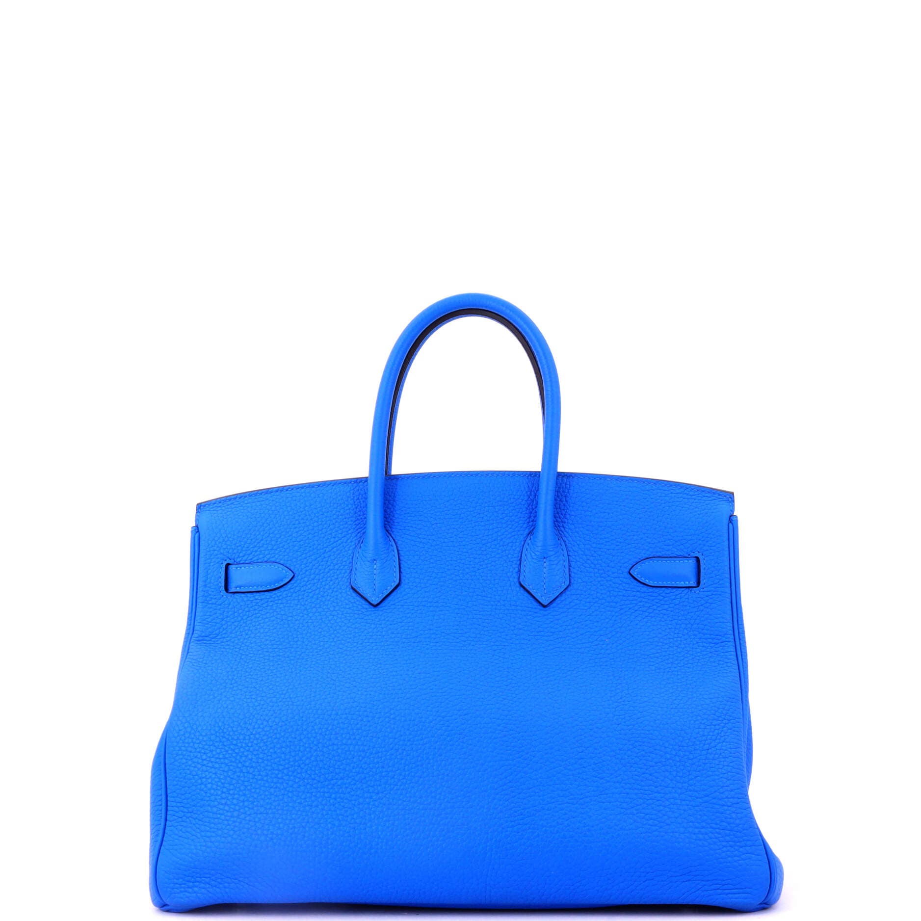 Pre-Owned Hermes Birkin Handbag Bicolor Clemence with Palladium Hardware 35, Alternate, color, 