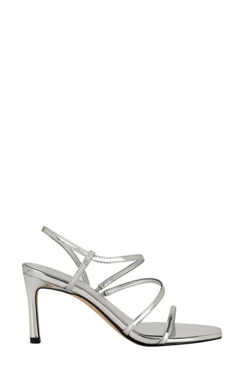 Calvin Klein Hadlee Sandal In Silver