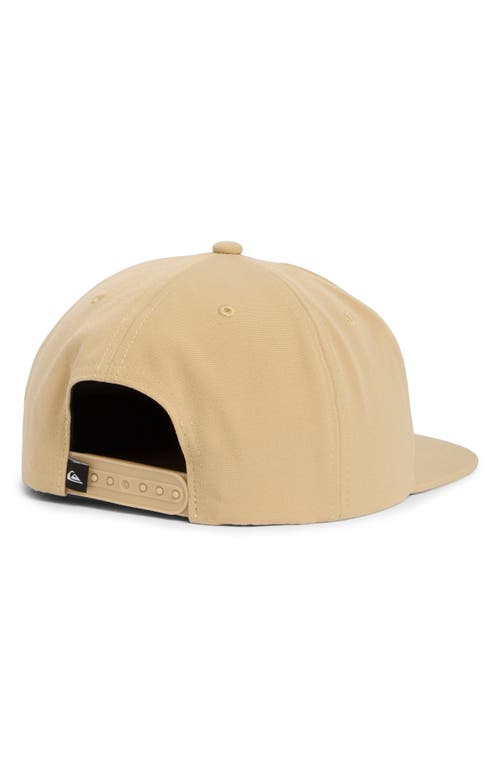 Quiksilver Dna Omni Snapback Hat In Khaki