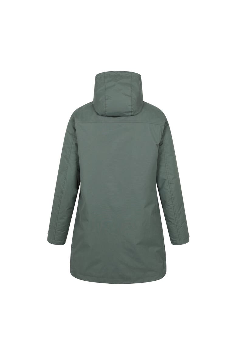 Riviera Padded Waterproof Jacket, Alternate, color, Khaki Green