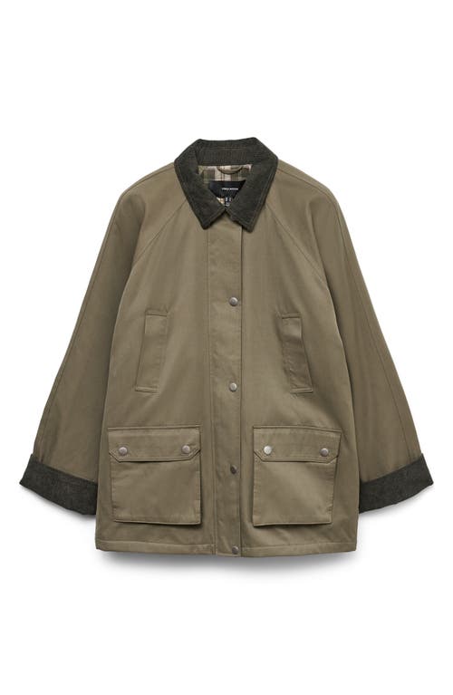 Vero Moda Wales Water Resistant Jacket In Green