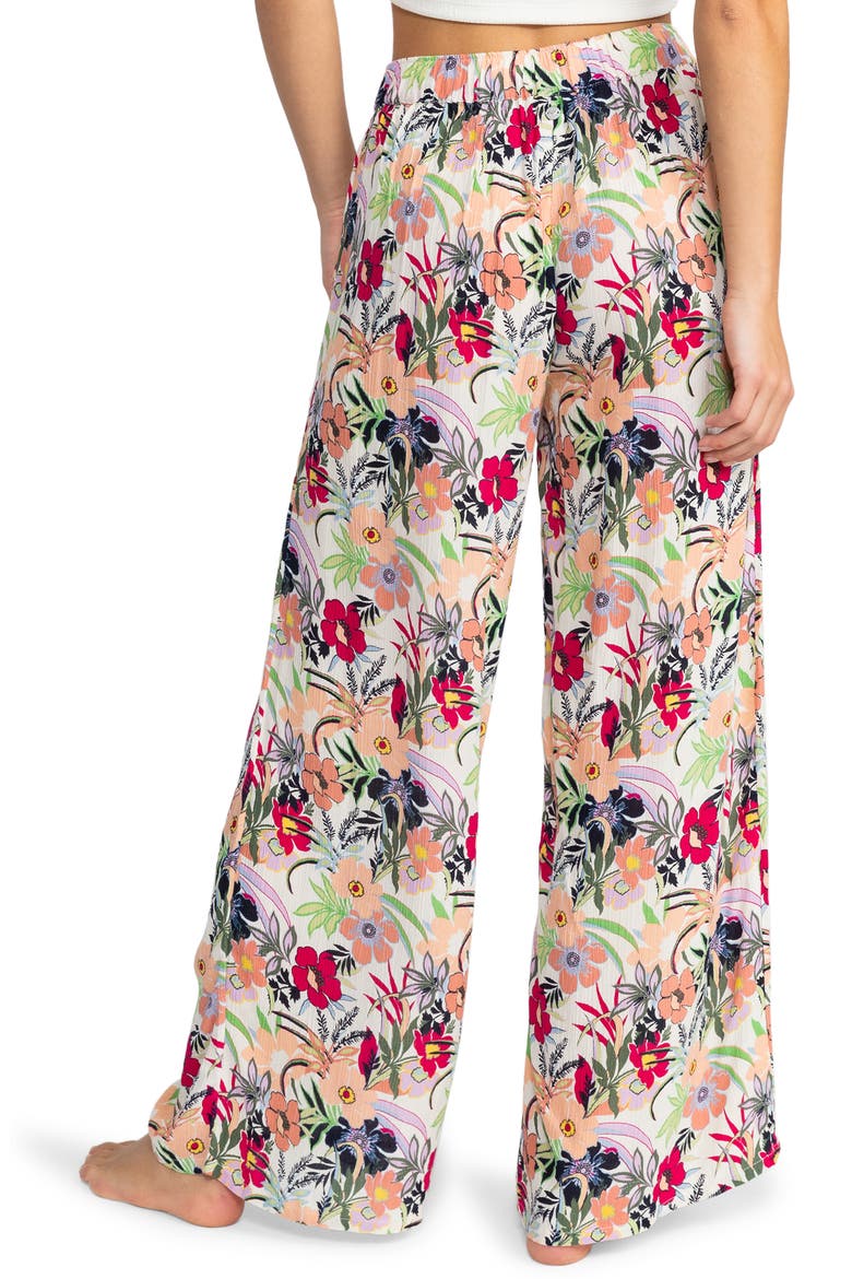 Midnight New Avenue Print Wide Leg Pants, Alternate, color, ASH ROSE WALLFLOWER