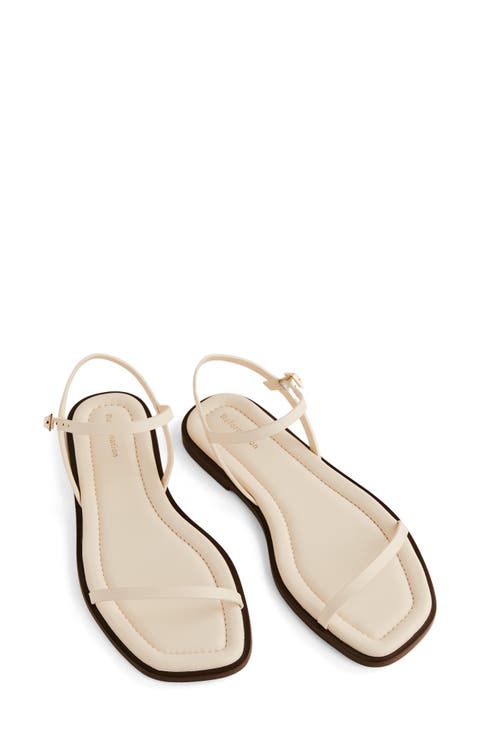 Women's Ivory Strappy Sandals & Heels | Nordstrom